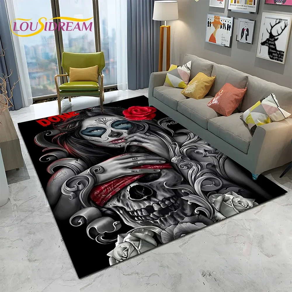 Home Textiles Sale - Alfombra de Terror Gótica con Diseño