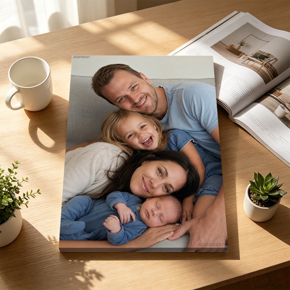 Home Textiles & Decorations - Cuadro de pared con fotografía personalizada
