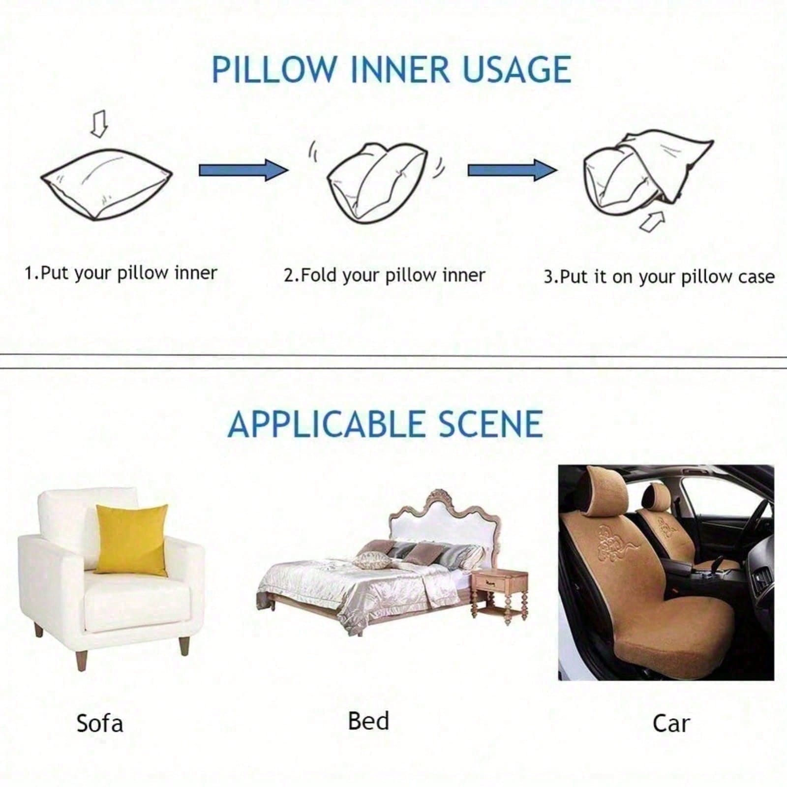 1 funda de cojín decorativa co - Pillow Insert 18X18 reseña y precio