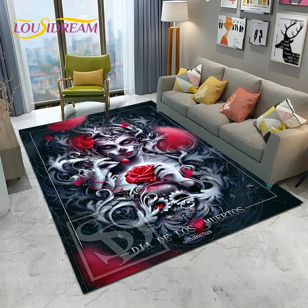 Alfombra de Terror Gótica con  - Home Textiles Sale reseña y precio