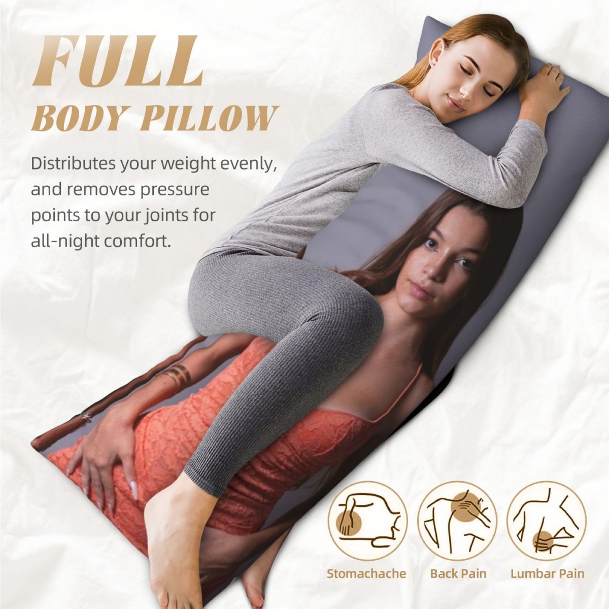 1 funda de almohada personaliz - Home Textiles & Decorations reseña y precio