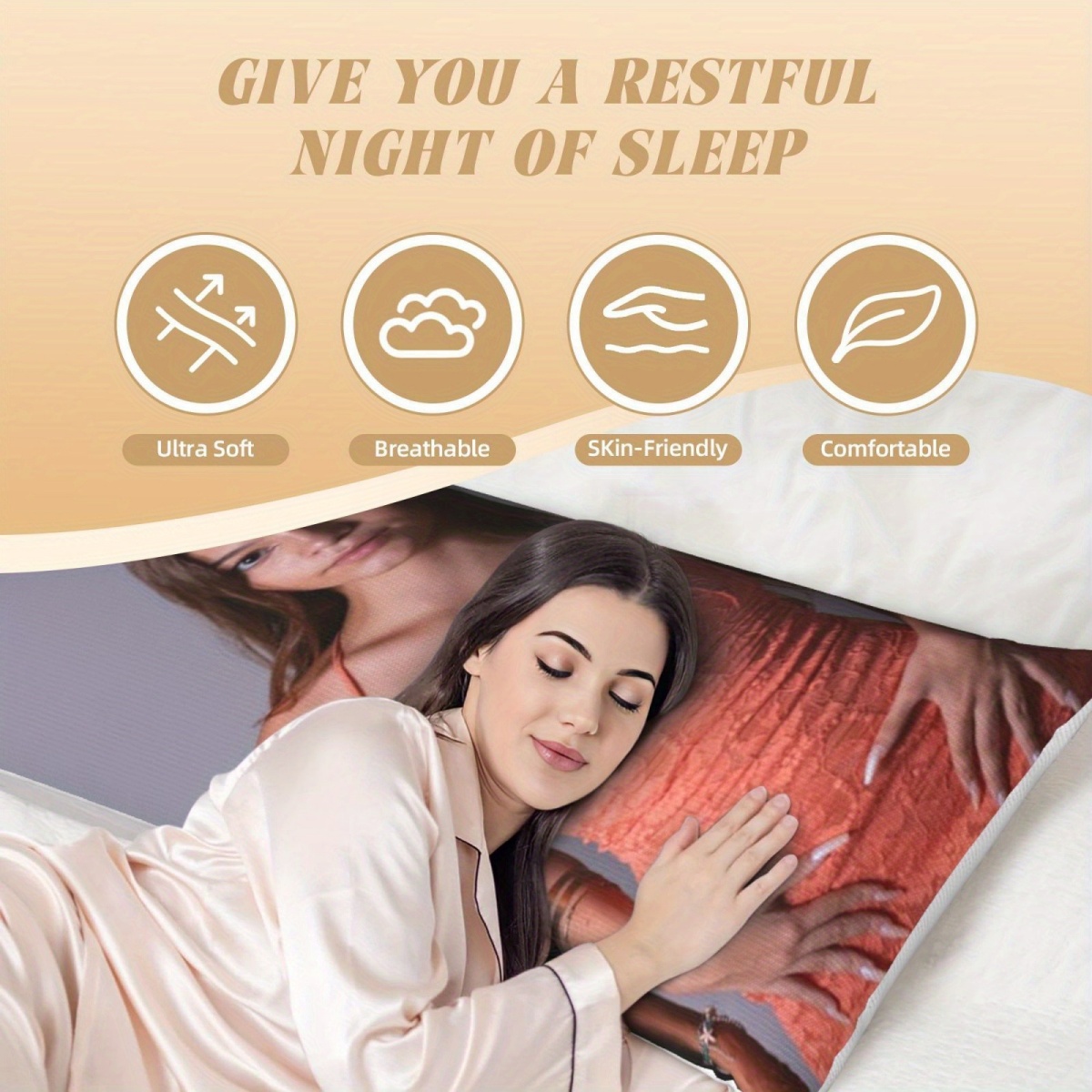 1 funda de almohada personaliz - Home Textiles & Decorations reseña y precio